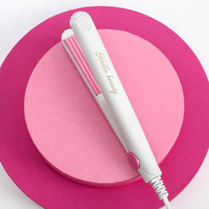 Плойка гофре мини «Богиня», LW-18, 17 х 2 см. Плойка гофре мини «Богиня», LW-18, 17 х 2 см.