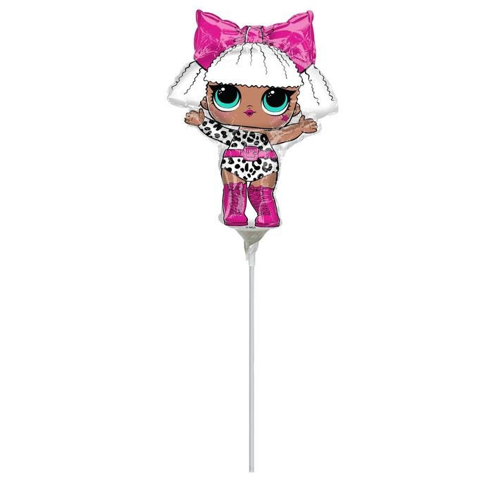 Шар фольгированный 14 Шар фольгированный 14" Diva, Лол, без клапана