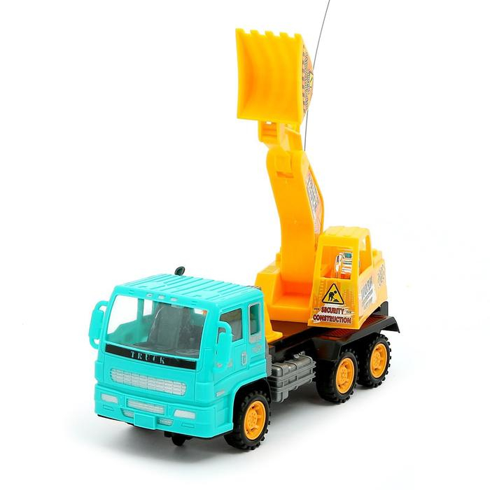Грузовик радиоуправляемый «Экскаватор», работает от батареек Грузовик радиоуправляемый «Экскаватор», работает от батареек
