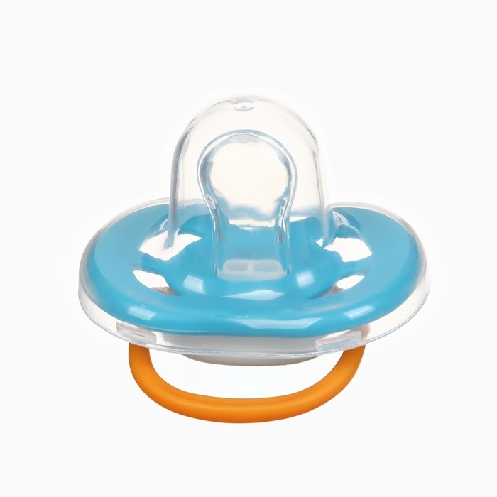 Соска - пустышка анатомическая «Пингвин», +6 мес., цвет голубой Соска - пустышка анатомическая «Пингвин», +6 мес., цвет голубой