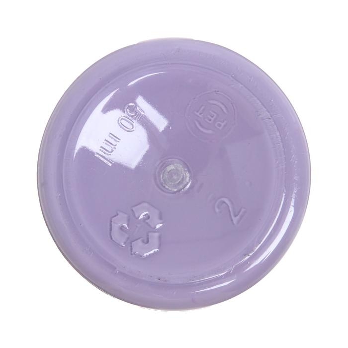 Краска по ткани, банка 50 мл, ЗХК Decola, лавандовая, 4128625, (акриловая на водной основе) Краска по ткани, банка 50 мл, ЗХК Decola, лавандовая, 4128625, (акриловая на водной основе)