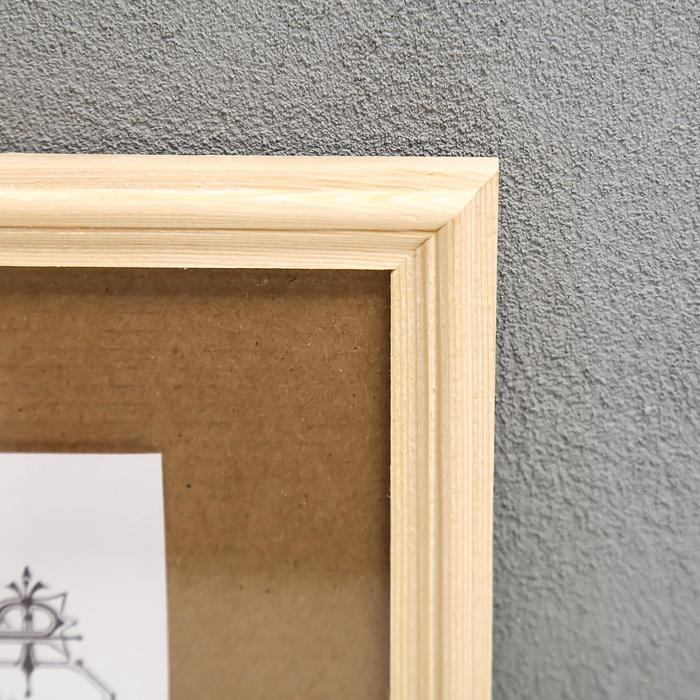 Фоторамка некрашеная 2/2 25х25 см Фоторамка некрашеная 2/2 25х25 см