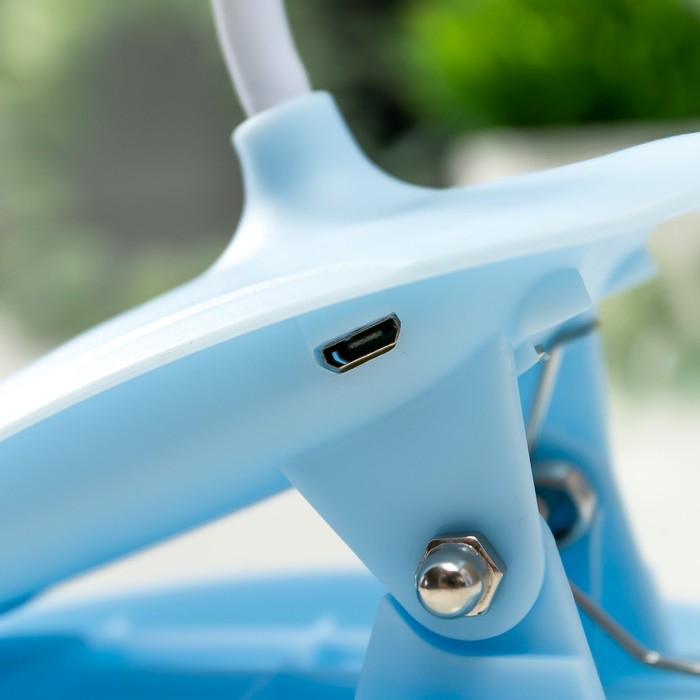 Настольная лампа сенсорная 16751/1 LED 2Вт 6000К USB АКБ синий 14,5х6х41 см RISALUX Настольная лампа сенсорная 16751/1 LED 2Вт 6000К USB АКБ синий 14,5х6х41 см RISALUX