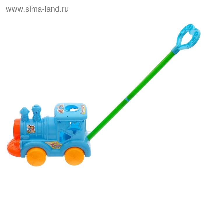 Каталка на палке «Паровозик», МИКС Каталка на палке «Паровозик», МИКС