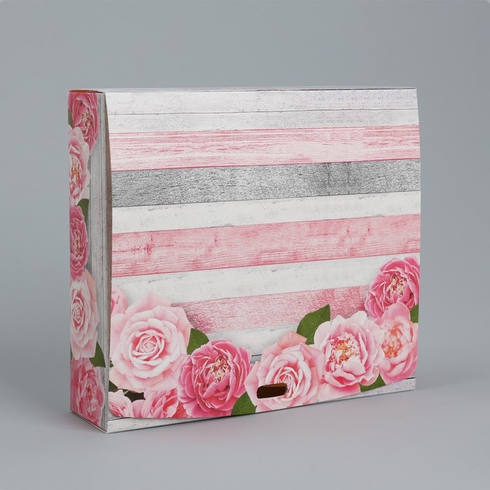 Коробка подарочная складная, упаковка, «Тебе», 20 х 18 х 5 см Коробка подарочная складная, упаковка, «Тебе», 20 х 18 х 5 см