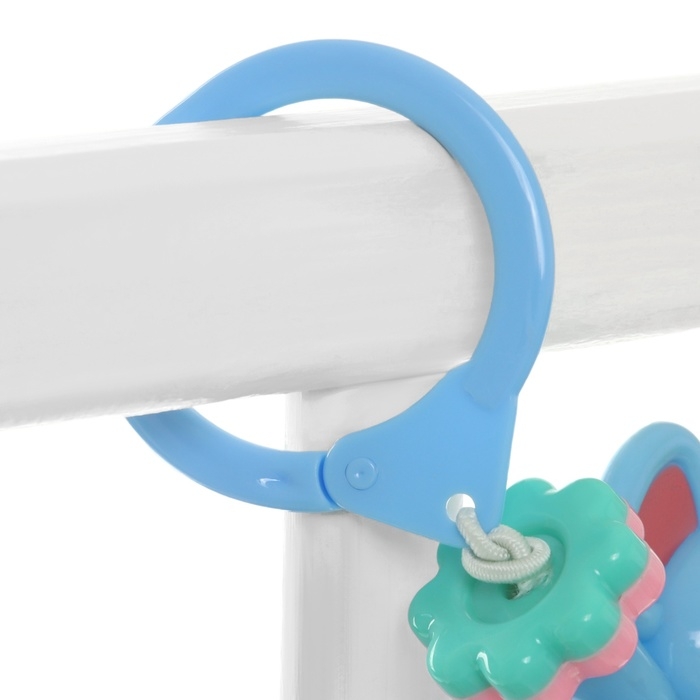 Растяжка на коляску/кроватку «Слоник», 3 игрушки с погремушками, цвет МИКС, Крошка Я Растяжка на коляску/кроватку «Слоник», 3 игрушки с погремушками, цвет МИКС, Крошка Я