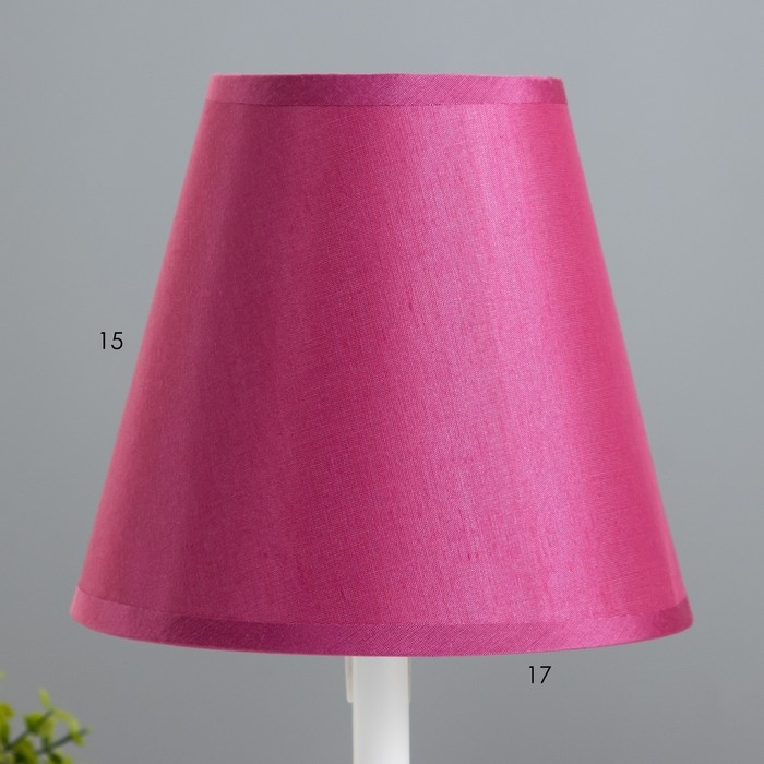 Лампа настольная Jack 1х15Вт Е14 белый/розовый 18х18х32см RISALUX Лампа настольная Jack 1х15Вт Е14 белый/розовый 18х18х32см RISALUX