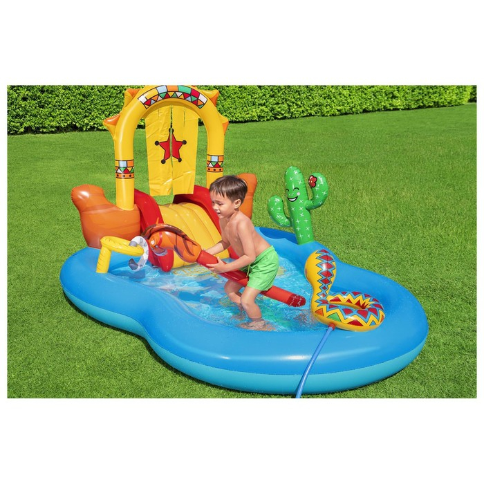 Игровой центр Wild West, 264 x 188 x 140 см, 53118 Bestway Игровой центр Wild West, 264 x 188 x 140 см, 53118 Bestway