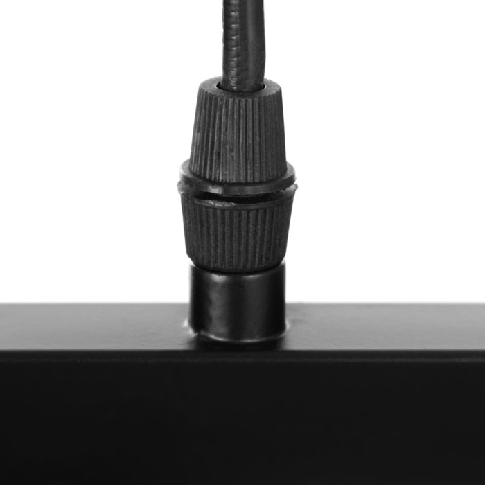 Светильник Светильник "Генри" 4хЕ27 40Вт черный 78х14,5х23-123 см