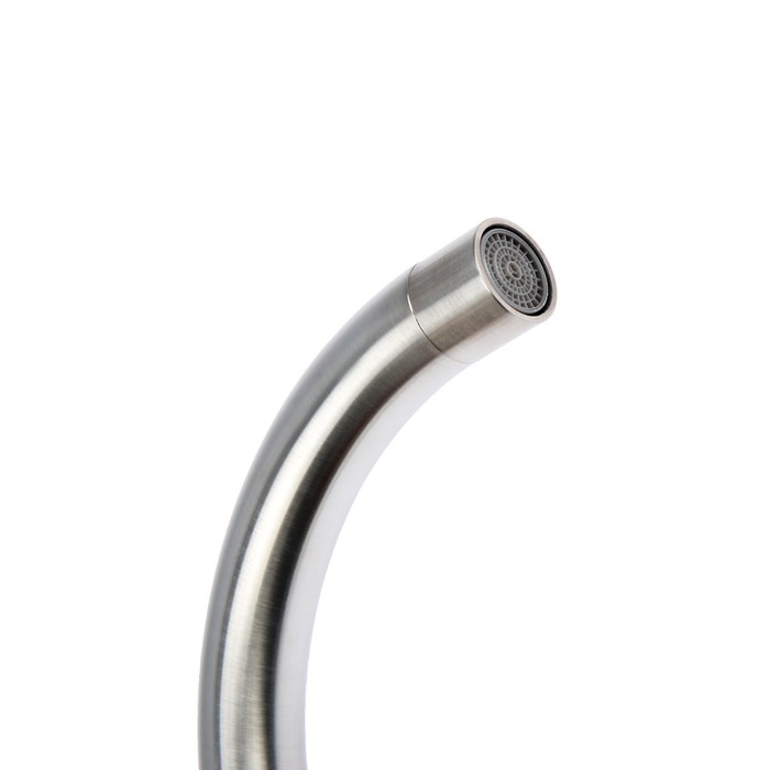 Смеситель для кухни ZEIN Z2386, однорычажный, картридж 35мм, нержавеющая сталь, сатин Смеситель для кухни ZEIN Z2386, однорычажный, картридж 35мм, нержавеющая сталь, сатин