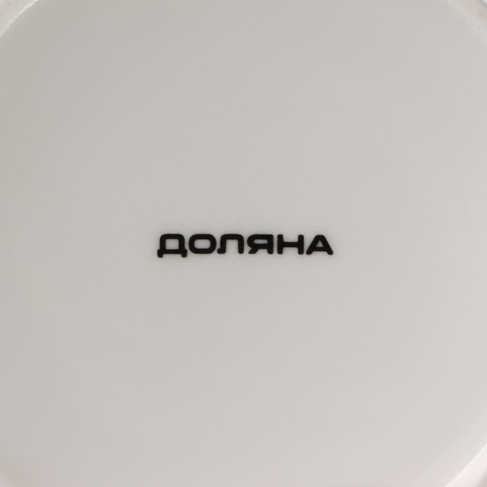 Кружка фарфоровая Доляна «Защитнику», 340 мл, цвет синий