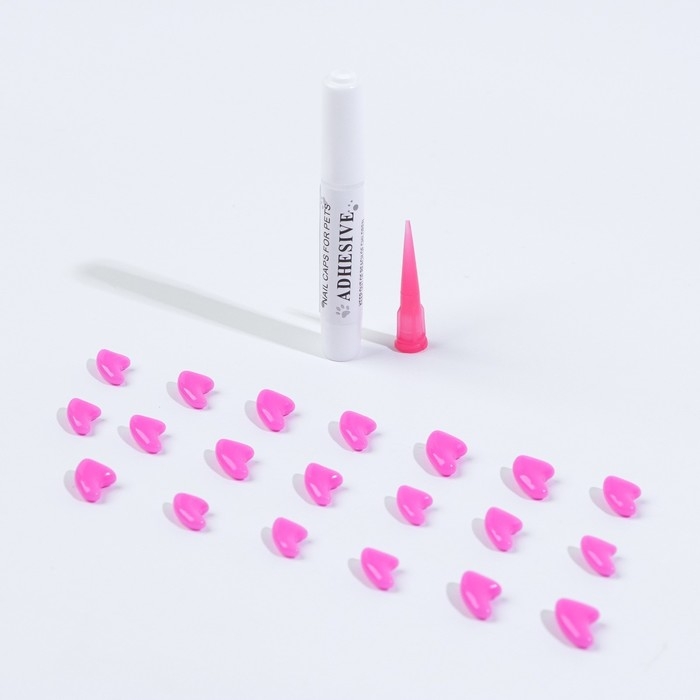 Когти накладные Когти накладные "Антицарапки", размер М, фуксия