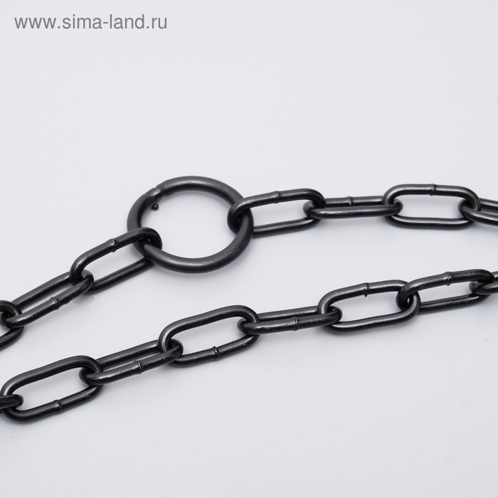 Ошейник строгий пластинчатый вороненый, 60 х 2,7 см Ошейник строгий пластинчатый вороненый, 60 х 2,7 см