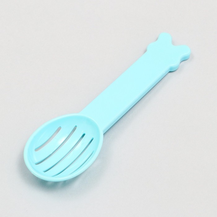 Туалет-туннель с лопаткой для грызунов Туалет-туннель с лопаткой для грызунов "Пижон", 14,5 х 7 х 7 см, синий