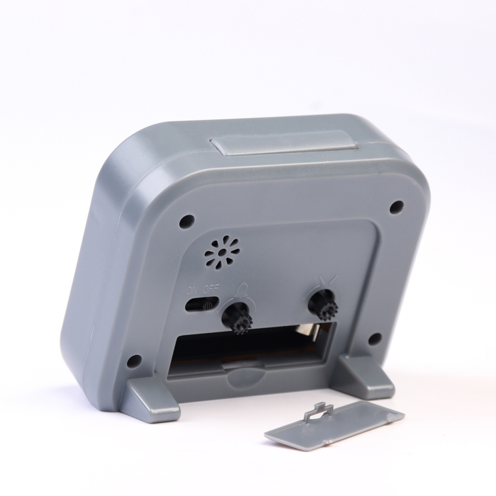 Часы - будильник настольные Часы - будильник настольные "Классика" с подсветкой, дискретный ход, 10.5 х 9.5 см, АА