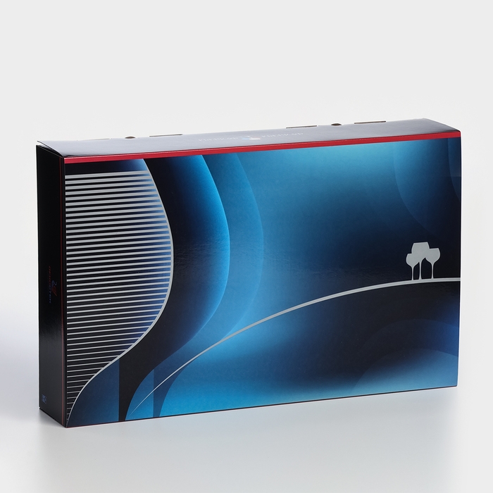 Набор стеклянных фужеров «Лаванда», 350 мл, 6 шт Набор стеклянных фужеров «Лаванда», 350 мл, 6 шт