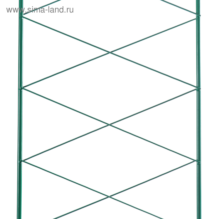 Шпалера, 170 × 34 × 1 см, металл, зелёная, «Буби» Шпалера, 170 × 34 × 1 см, металл, зелёная, «Буби»