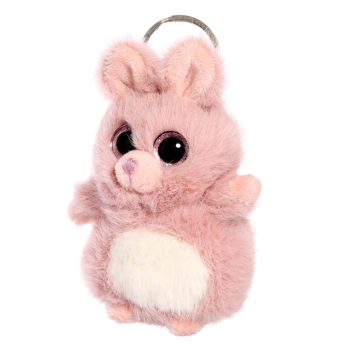 Мягкая игрушка «Зайка», цвет розовый, 13 см Мягкая игрушка «Зайка», цвет розовый, 13 см