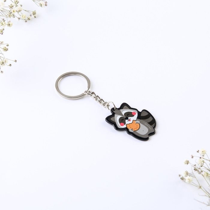 Брелок для ключей парный «Моя любовь только для тебя», акриловый, 13,3 х 8