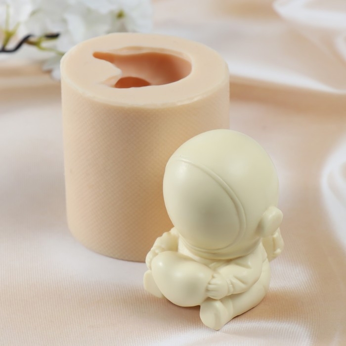 Молд силиконовый Молд силиконовый "Большой космонавт" 9х7,5х6 см