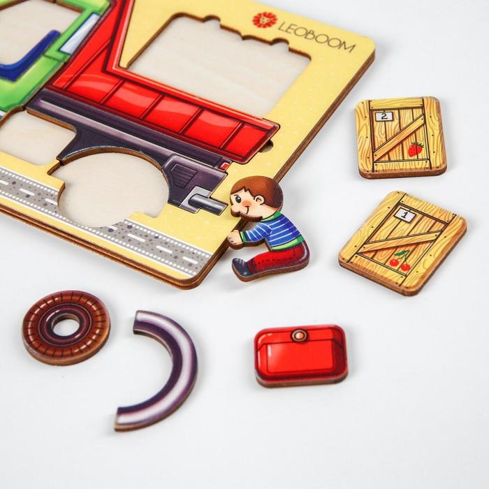 Пазл «Грузовичок» Пазл «Грузовичок»