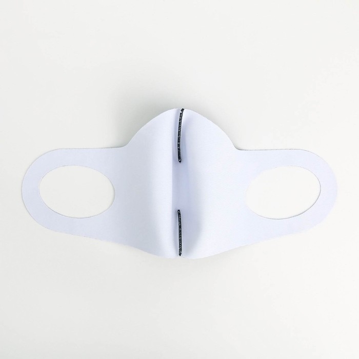 Маска из неопрена многоразовая,  Маска из неопрена многоразовая, "Мрамор"