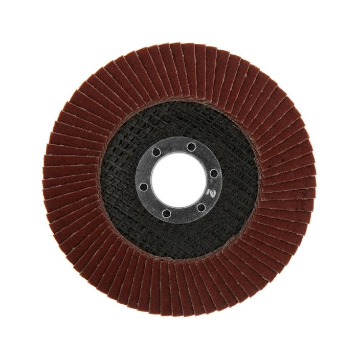 Круг лепестковый торцевой конический ЛОМ, 115 х 22 мм, Р120 Круг лепестковый торцевой конический ЛОМ, 115 х 22 мм, Р120