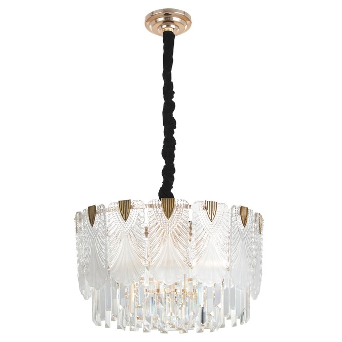 Люстра Люстра "Молси" 6хЕ14 золото 50х50х28 см BayerLux