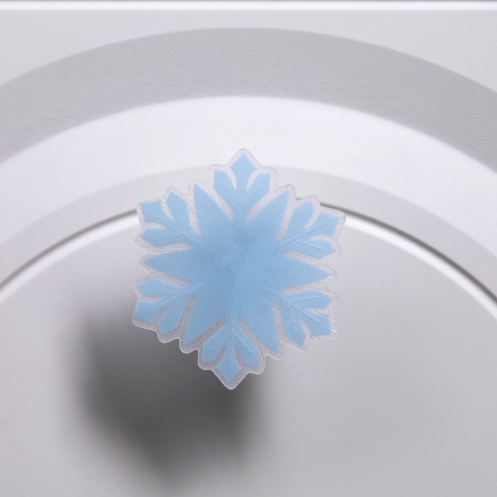 Игрушка световая  Игрушка световая "Снежинка" 8 см, 1 LED, LR44x3 (в компл.), мерцание, свечение мульти