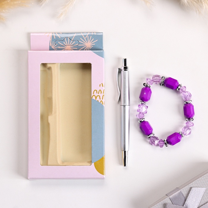 Набор подарочный 2в1 (ручка, браслет) Набор подарочный 2в1 (ручка, браслет)