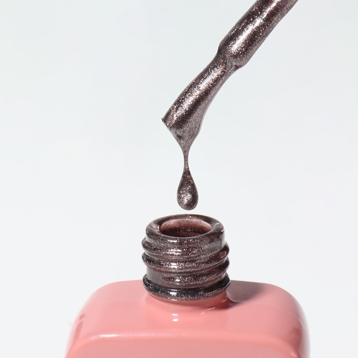 Гель лак для ногтей «CAT`S EYE GENTLE», 3-х фазный, 10 мл, LED/UV, цвет коричневый (51) Гель лак для ногтей «CAT`S EYE GENTLE», 3-х фазный, 10 мл, LED/UV, цвет коричневый (51)