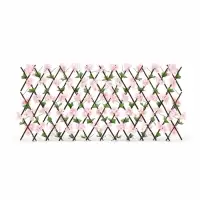 Ограждение декоративное &laquo;Розовые цветы&raquo;, 120&times;40 см, Greengo