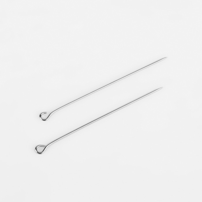 Булавки портновские, 43 мм, 500 ± 10 шт, цвет серебряный