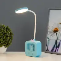 Лампа настольная RISALUX &laquo;Мишка&raquo;, светодиодная, 5 Вт, USB, АКБ, МИКС, 5&times;10&times;43 см