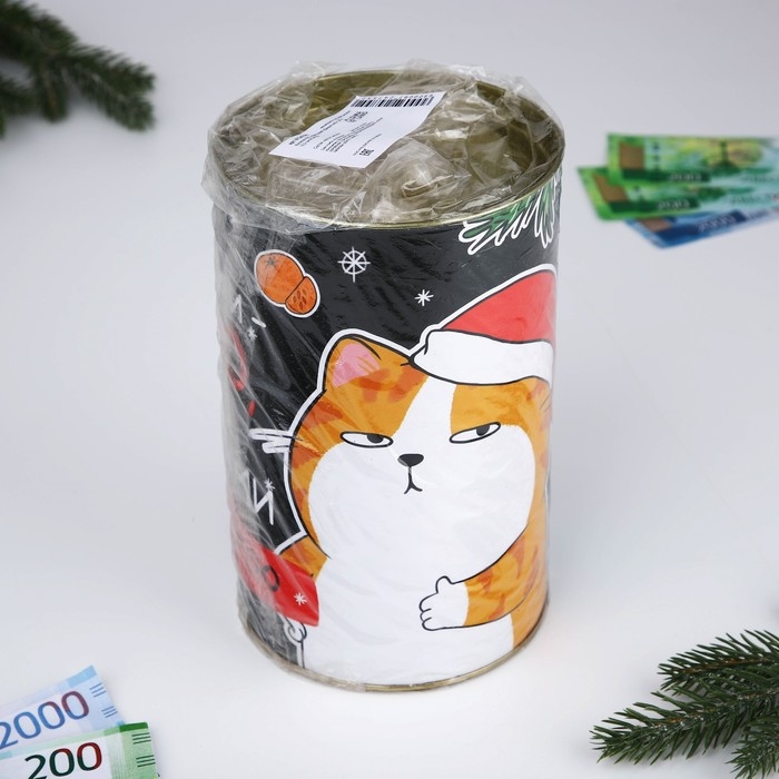 Копилка новогодняя подарок «Новый год: Деньги зло», XXL, 20 х 12,5 см Копилка новогодняя подарок «Новый год: Деньги зло», XXL, 20 х 12,5 см