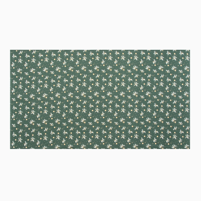 Полотенце "Новогодние шары" 80х150 см, 100% хлопок, ваф.полотно, 160 г/м2