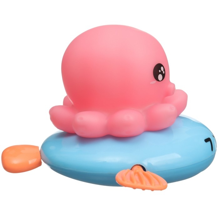 Заводная игрушка для ванны с брызгалкой «Осьминожка», Крошка Я Заводная игрушка для ванны с брызгалкой «Осьминожка», Крошка Я