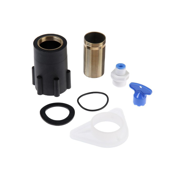 Cмеситель для кухни Accoona A5179F-13, однорычажный, выход для питьевой воды, черный, хром Cмеситель для кухни Accoona A5179F-13, однорычажный, выход для питьевой воды, черный, хром