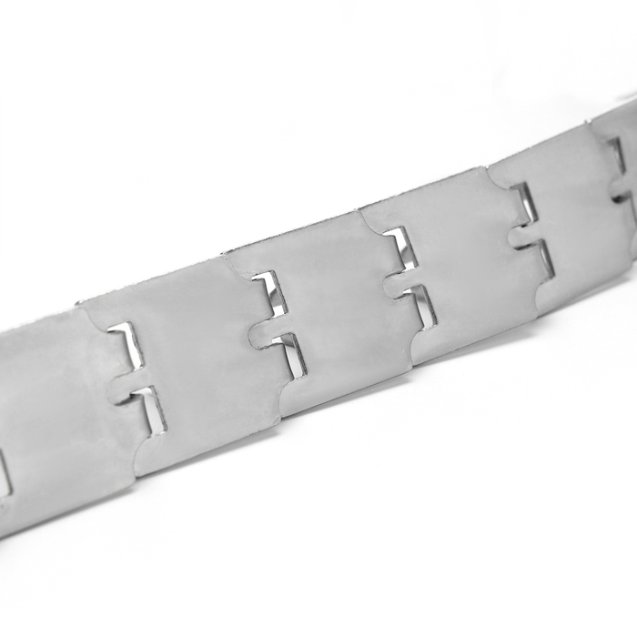 Ошейник строгий пластинчатый, цинк, 55 х 2,3 см Ошейник строгий пластинчатый, цинк, 55 х 2,3 см