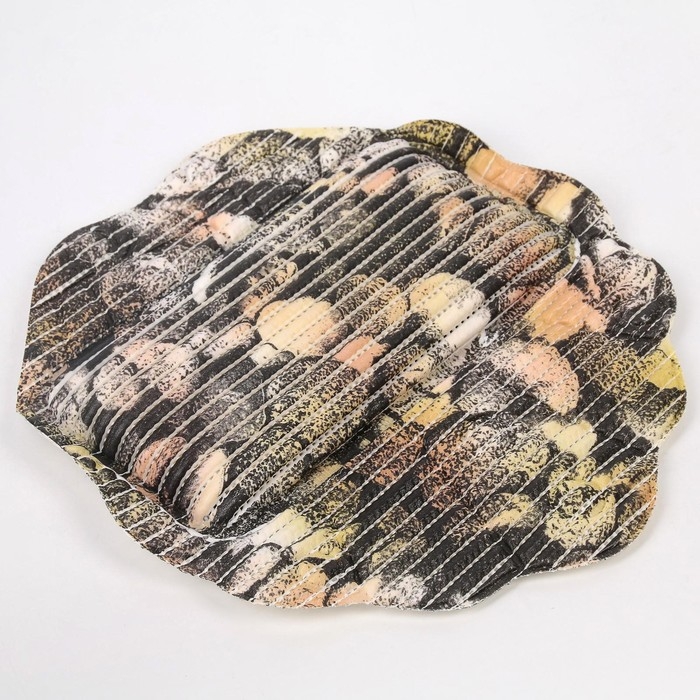 Подушка для ванны с присоскам «Ракушки», 33×33 см, МИКС Подушка для ванны с присоскам «Ракушки», 33×33 см, МИКС