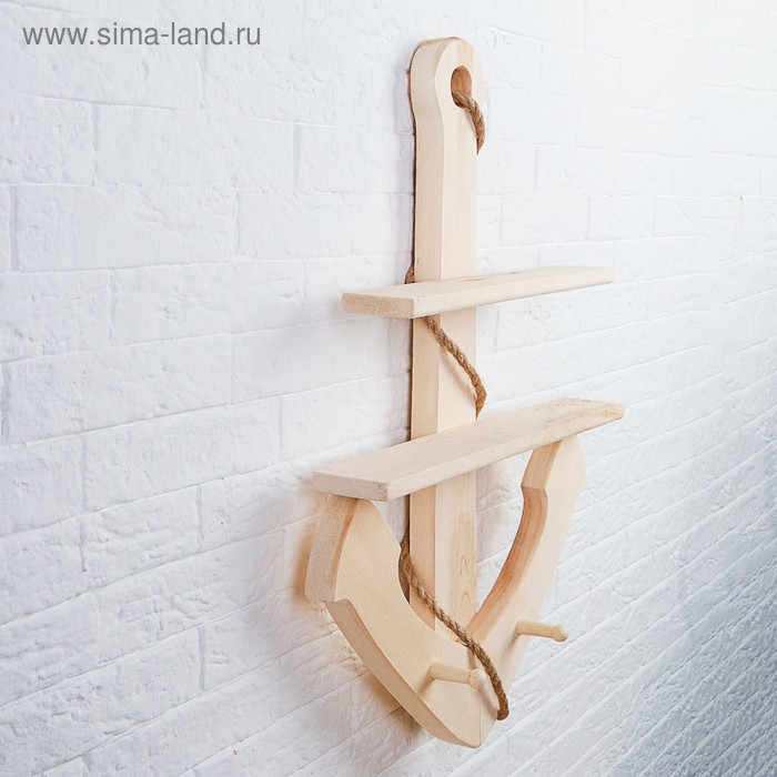 Вешалка Вешалка "Якорь" 60х50х10 см