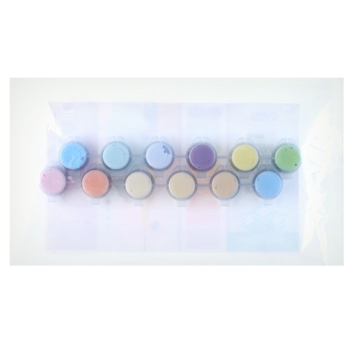 Набор акриловых красок «Нежность», 12 цветов Набор акриловых красок «Нежность», 12 цветов