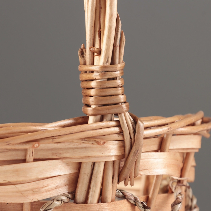 Набор плетеных корзин из 3 шт, 34хH14/35 см, 29х12/30 см, 22х10/25 см, ива Набор плетеных корзин из 3 шт, 34хH14/35 см, 29х12/30 см, 22х10/25 см, ива