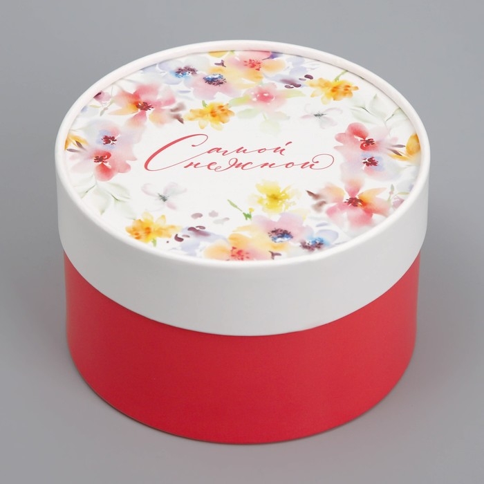 Коробка подарочная, упаковка, «Самой нежной», 12 х 12 х 8 см Коробка подарочная, упаковка, «Самой нежной», 12 х 12 х 8 см