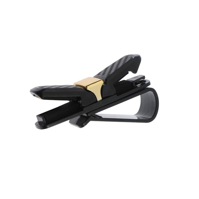 Держатель очков TORSO, зажим, золотистый Держатель очков TORSO, зажим, золотистый