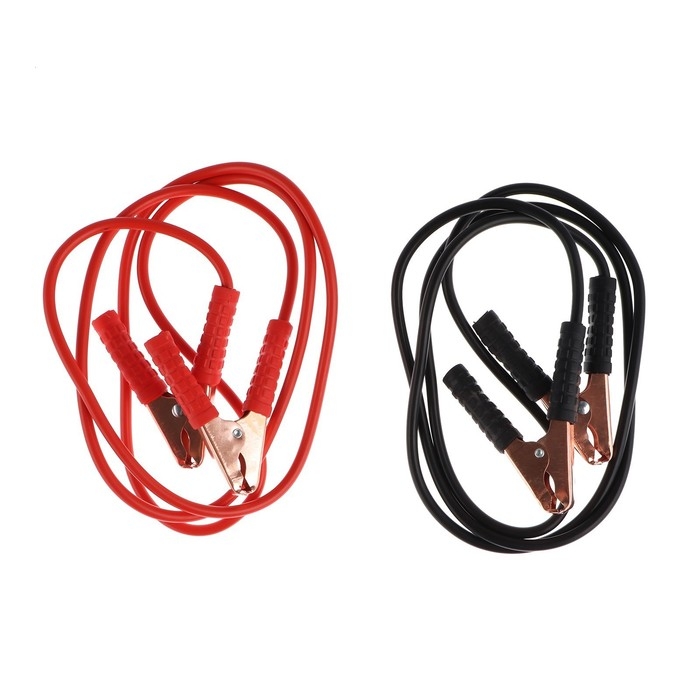 Провода пусковые для прикуривания автомобиля TORSO, 300 А, 2 метра Провода пусковые для прикуривания автомобиля TORSO, 300 А, 2 метра