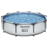 Бассейн каркасный Steel Pro Max, 305 х 76 см, с фильтр-насосом, 56408 Bestway