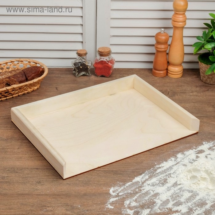 Набор досок для пельменей 2 шт (40 × 30 × 4 см; 30 × 21 × 4 см)