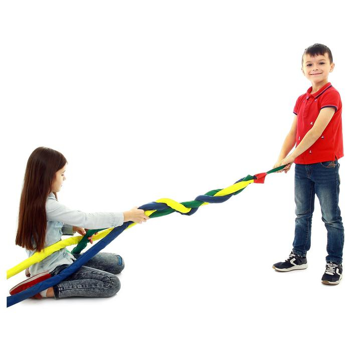 Игра «Заплети косу» объёмная, длина 2 м, цвета микс Игра «Заплети косу» объёмная, длина 2 м, цвета микс