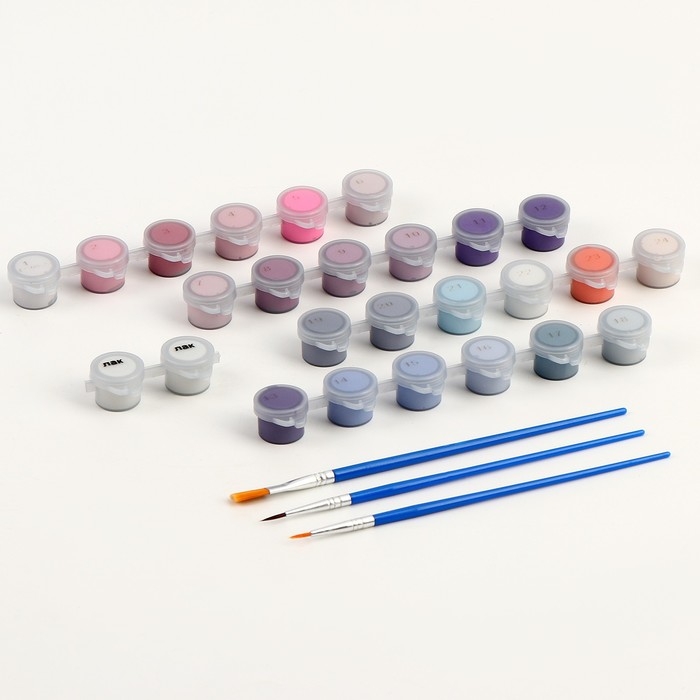 Картина по номерам на холсте с подрамником «Артистичная девушка», 40 х 50 см Картина по номерам на холсте с подрамником «Артистичная девушка», 40 х 50 см